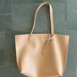 Cream Tote Bag